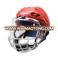 2019 New Hot Professional Durable Ajustable Impact-resisitant With Cage Hockey Helmet