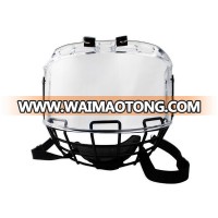 Hot Clear High-quality Durable Anti-scratch Anti-fog With PC And Steel Helmet Cage